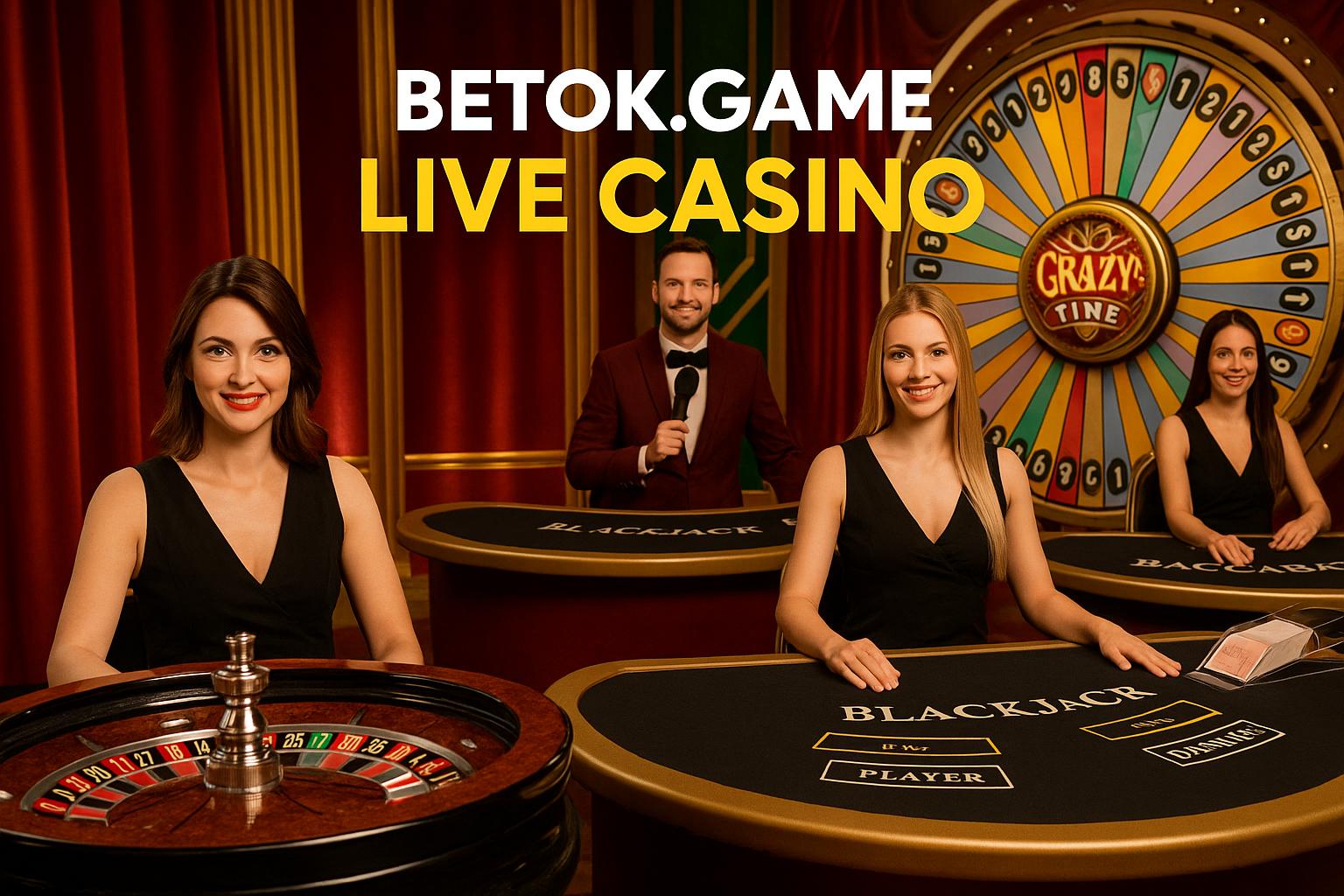 O BETOK.GAME Live Casino lança promoções regularmente