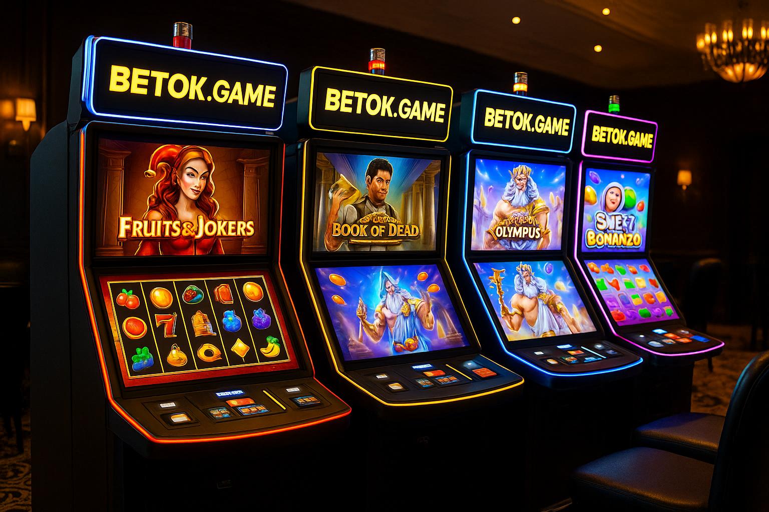 Jogos de Slot no Casino Online BETOK.GAME