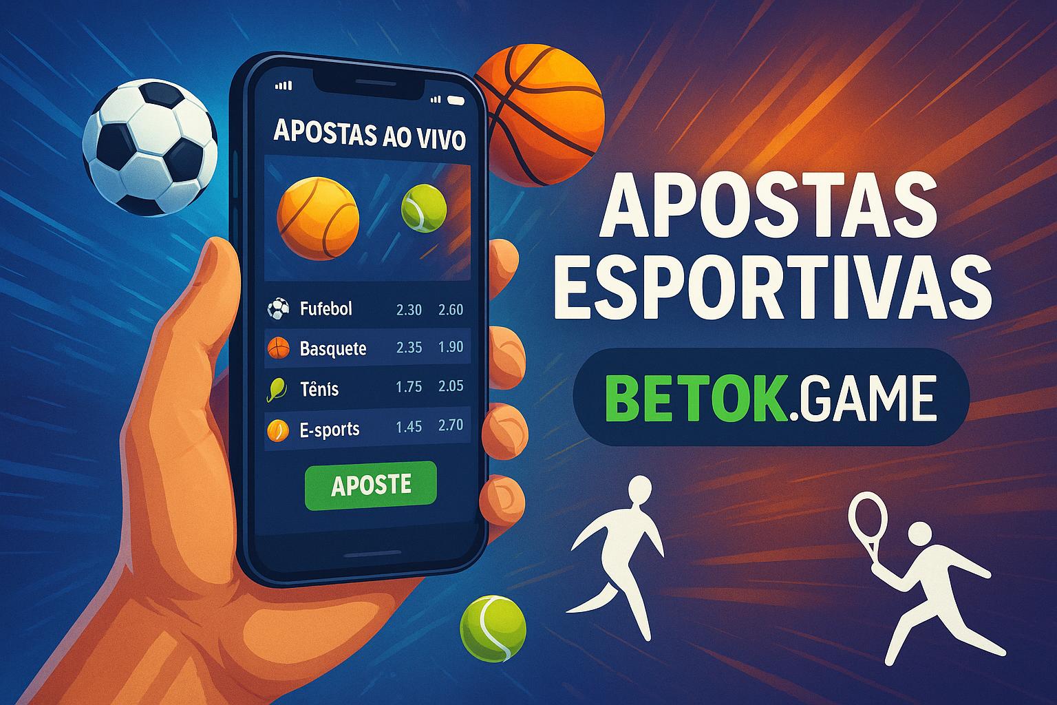 Apostas esportivas no cassino online BETOK.GAME