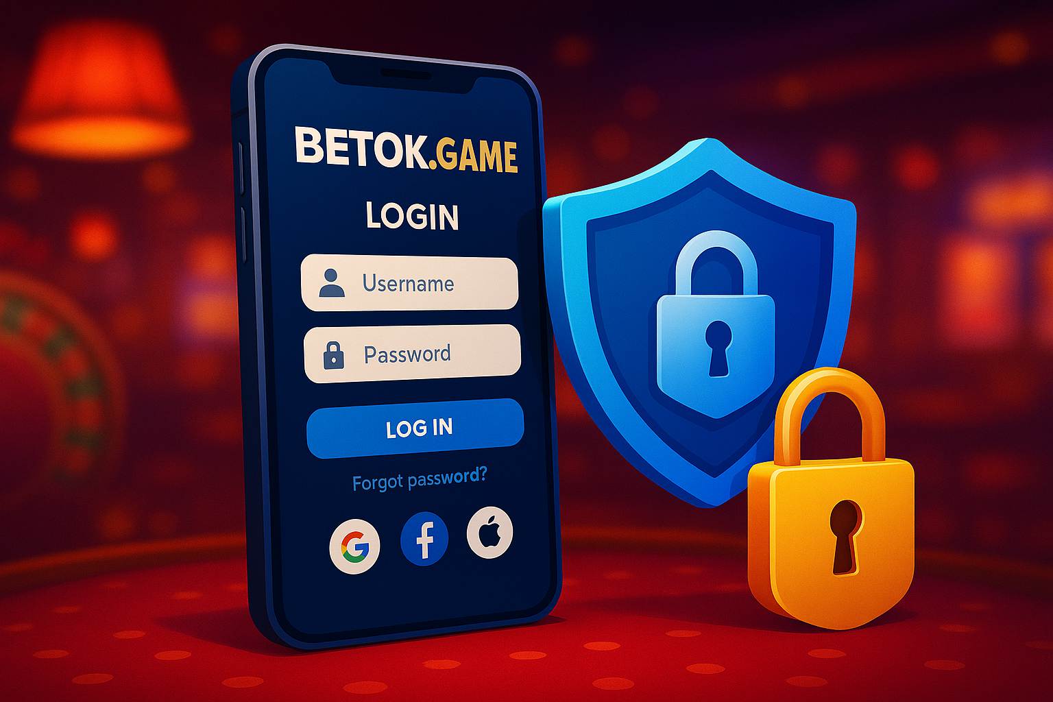 Login no Cassino BETOK.GAME